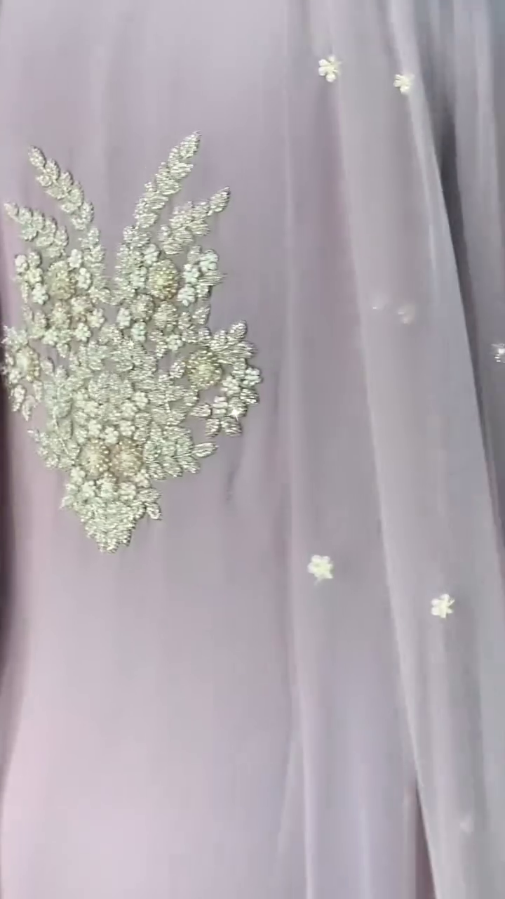 Elegant Mauve Anarkali Suit: A Timeless Blend of Grace and Sophistication - Image 2