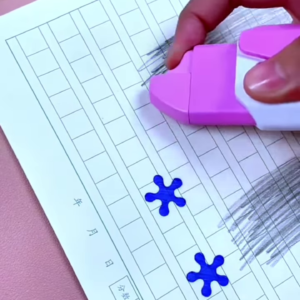 Creative Dual-Edge Cartoon Eraser – Smooth, Fun & Super Effective!