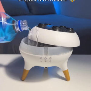 Ultra-Modern Aromatherapy Diffuser with Soothing LED Lights & Smart Timer