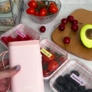 Mini Portable Label Maker – Inkless, Bluetooth & Rechargeable