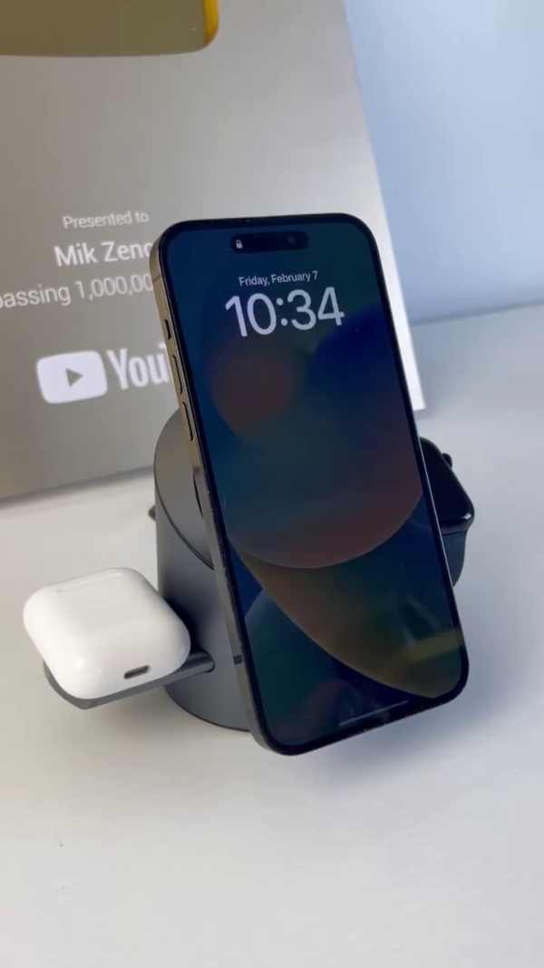🔌 3-in-1 Magnetic Wireless Charging Station – Power Up in Style! - Image 4