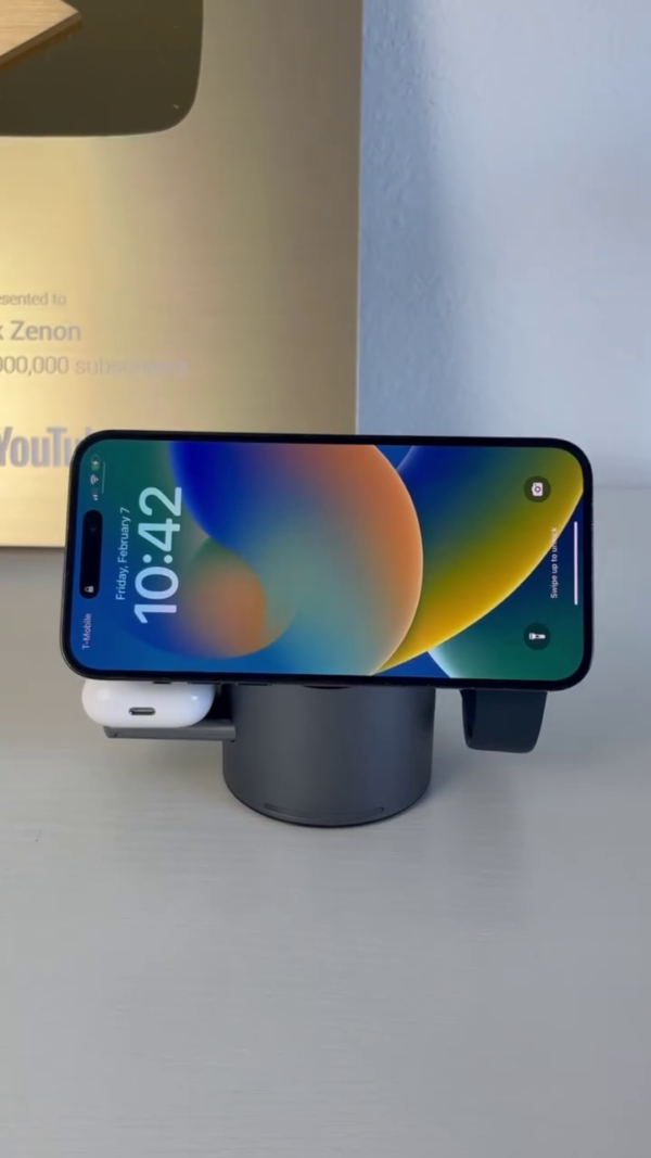 🔌 3-in-1 Magnetic Wireless Charging Station – Power Up in Style! - Image 5