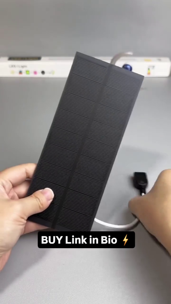 ☀️ Solar-Powered Phone Charger – Stay Charged Anywhere, Anytime! - Image 4