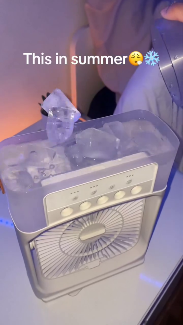 ❄️ Beat the Heat with This Mini Powerhouse Fan! 🌀 - Image 2