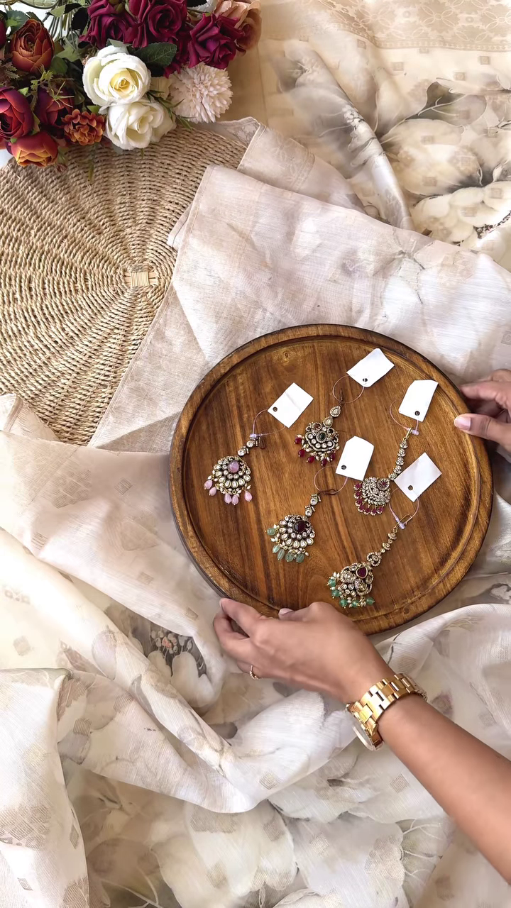 Exquisite Multi-Color Kundan Passa Collection ✨