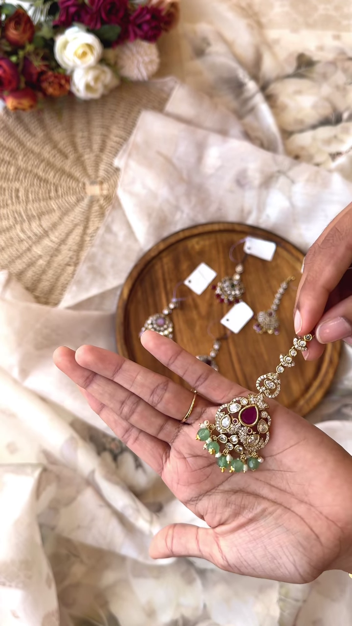 Exquisite Multi-Color Kundan Passa Collection ✨ - Image 4