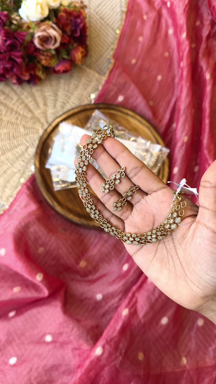 Elegant Gold-Plated Jewelry Set – Timeless Beauty for Every Occasion - Image 2