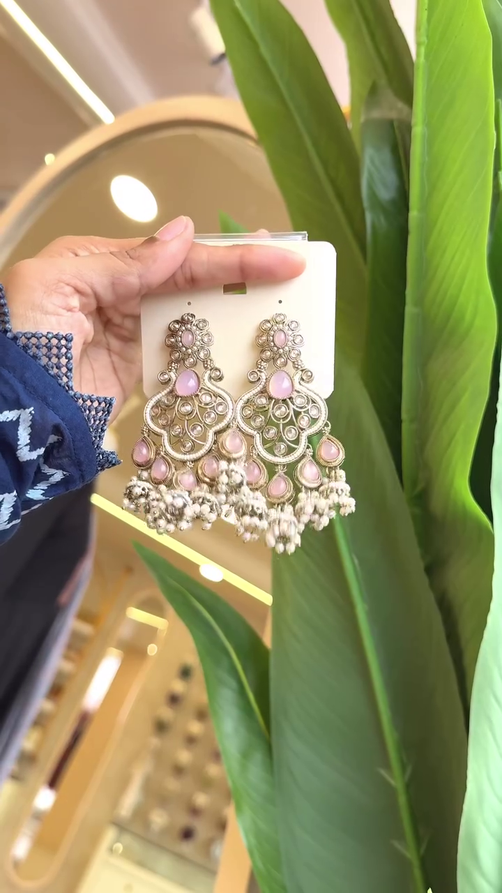 ✨ The Timeless Charm of Mughal-Inspired Chandbali Earrings ✨ - Image 4