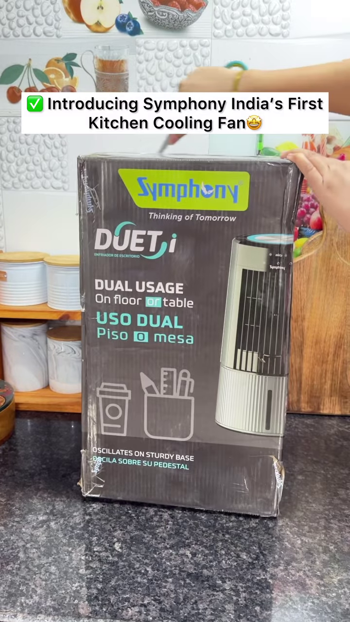 🌬️ Symphony Diet Mini Air Cooler – Compact Cooling Power! ❄️