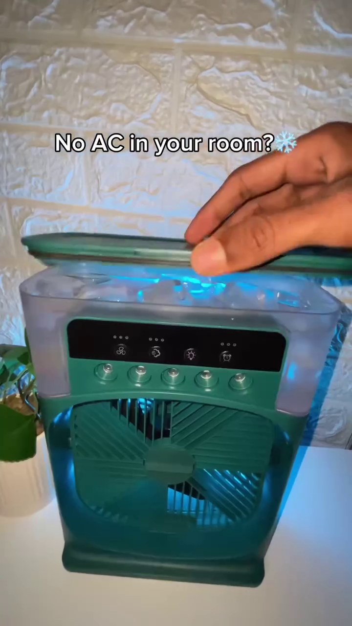 ✨ Portable LED Air Cooler with Ice Chamber – Smart Cooling in Style! 💨 - Image 2