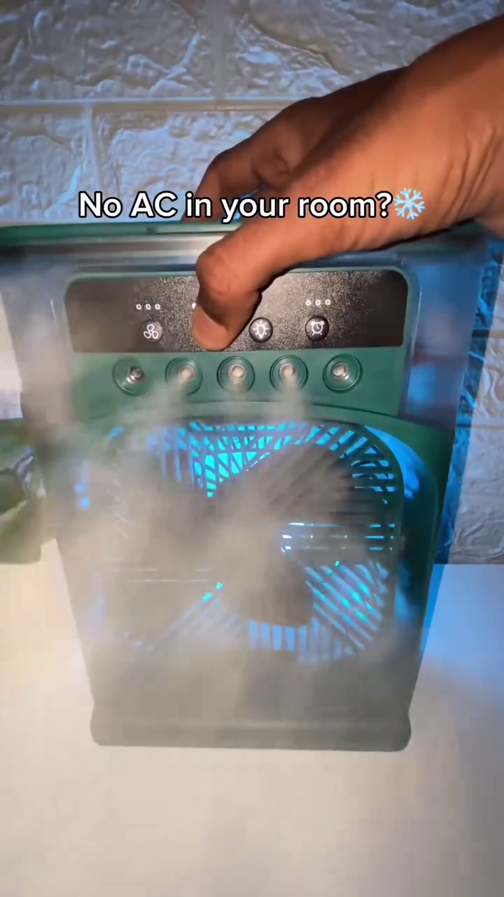 ✨ Portable LED Air Cooler with Ice Chamber – Smart Cooling in Style! 💨 - Image 3