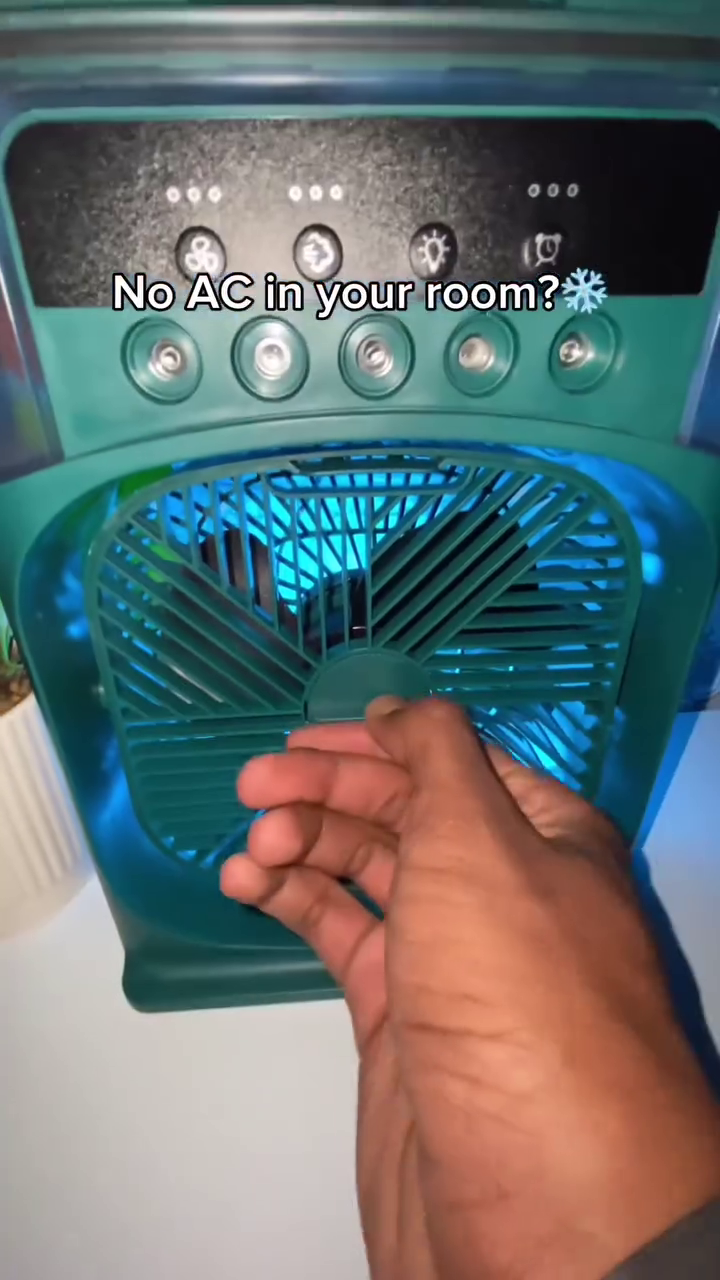 ✨ Portable LED Air Cooler with Ice Chamber – Smart Cooling in Style! 💨 - Image 4