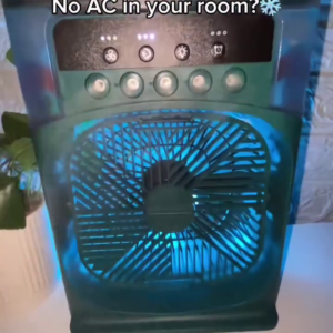 ✨ Portable LED Air Cooler with Ice Chamber – Smart Cooling in Style! 💨