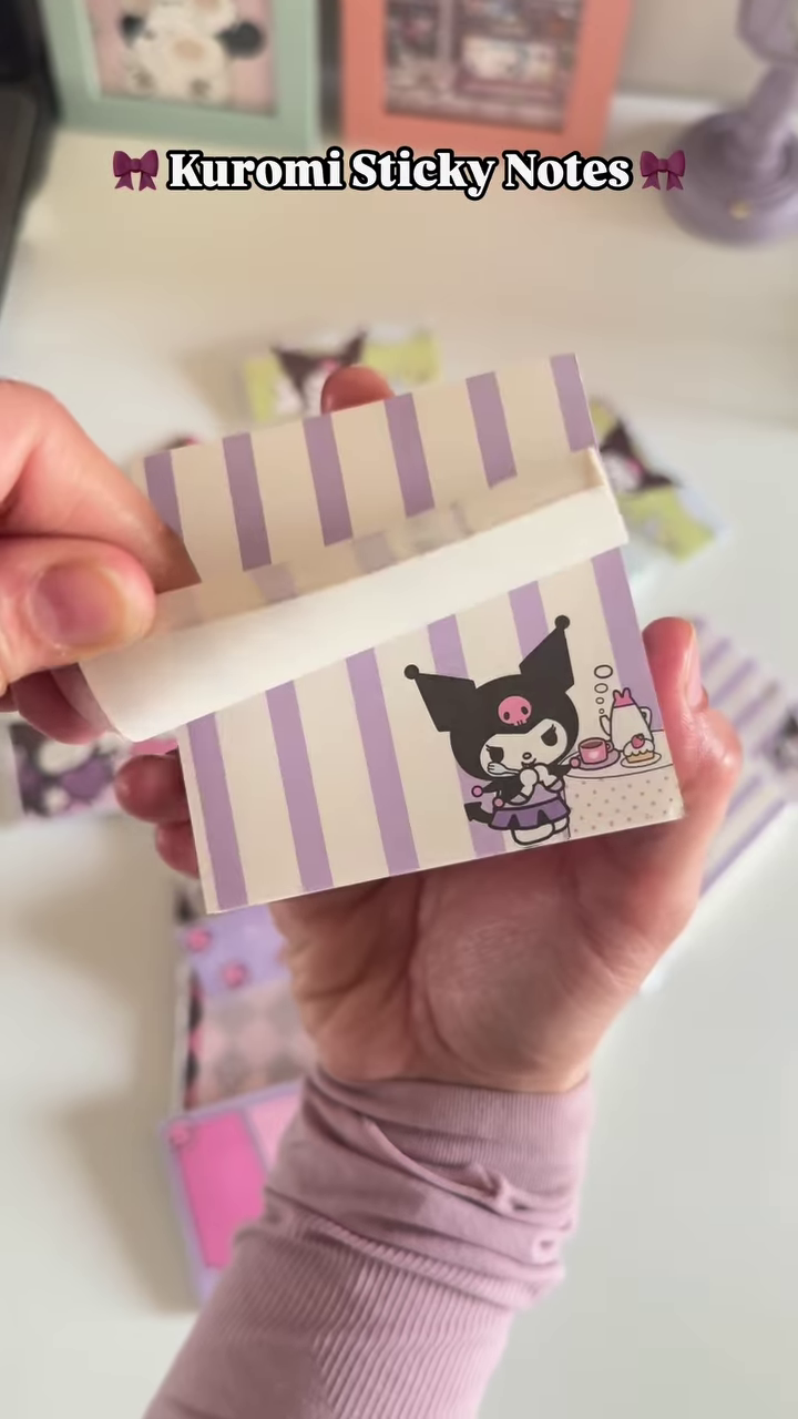 🎀 Kuromi Sticky Notes – Cute with a Side of Sass! 🎀 - Image 2