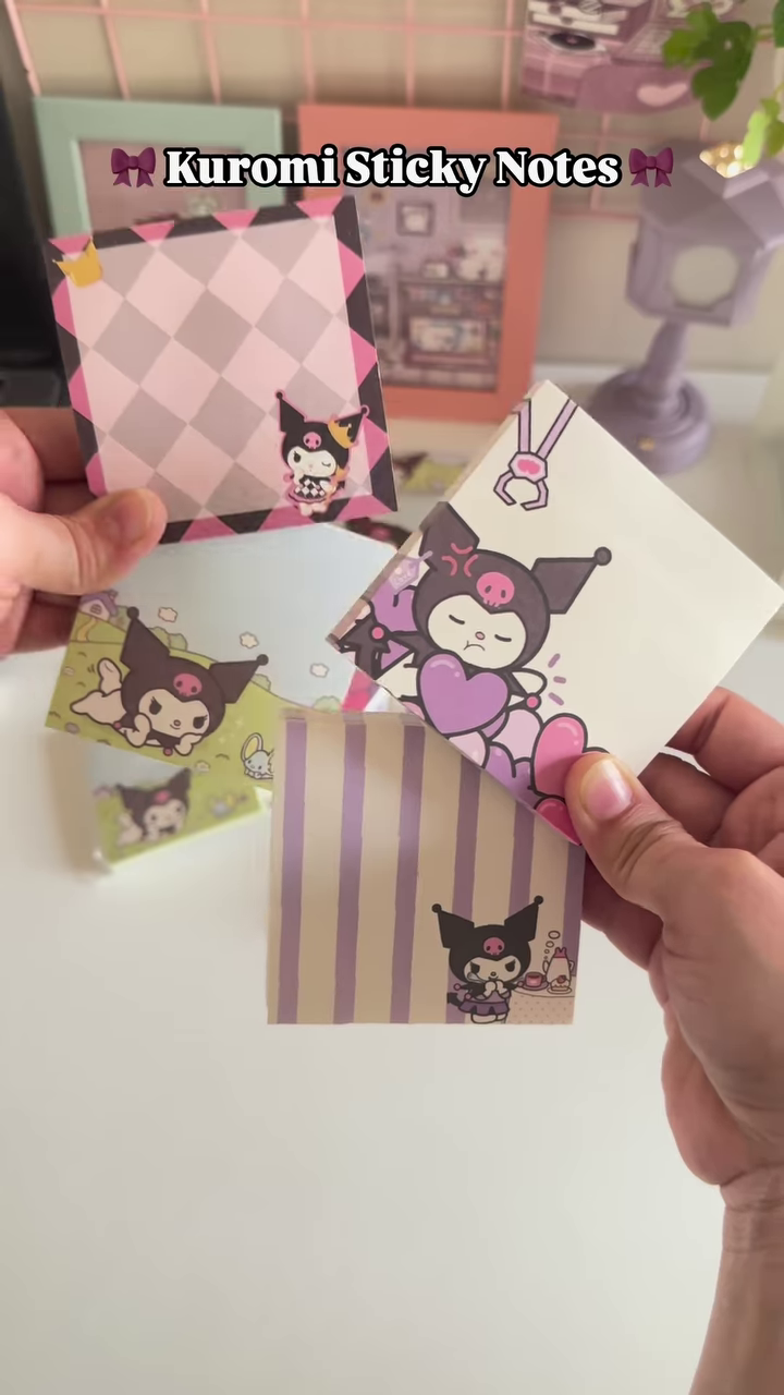 🎀 Kuromi Sticky Notes – Cute with a Side of Sass! 🎀 - Image 3