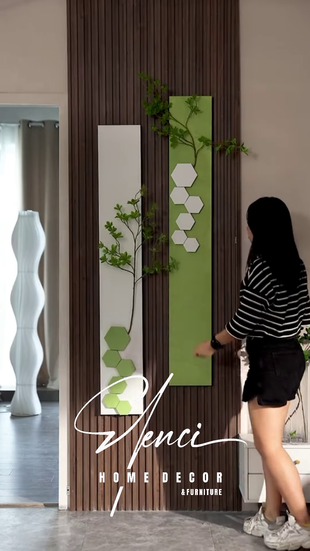 🌿 Nature-Inspired Wall Decor Panel – Elegance for Modern Spaces