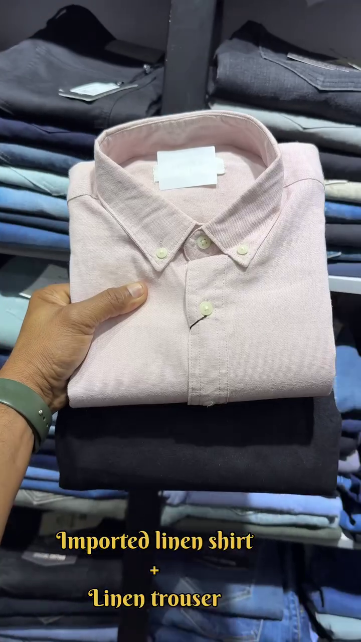 Superior Comfort Imported Linen Shirt and Linen Trouser Combo Set for Stylish, Casual, and Formal Occasions - Image 5