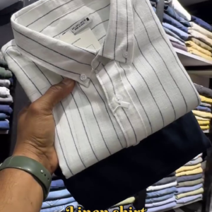Premium Lightweight Linen Shirt and Drawstring Linen Pant Combo