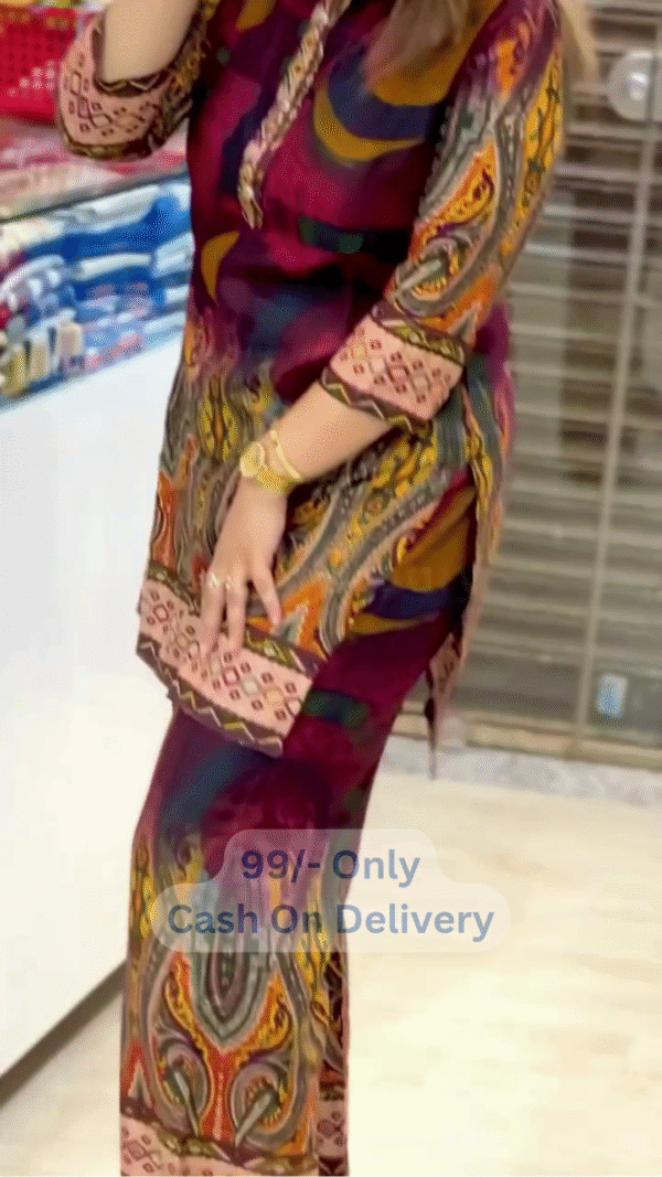 💖Elegant Indo-Tribal Printed Cotton Co-Ord Set for Women💖 - Image 16