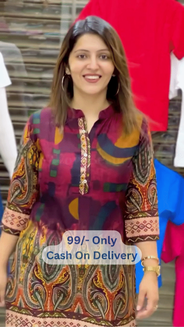 💖Elegant Indo-Tribal Printed Cotton Co-Ord Set for Women💖 - Image 14