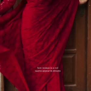 ❤️ Dream in Red: Classic Lace Saree 🔥 | Timeless Elegance, Bold Grace
