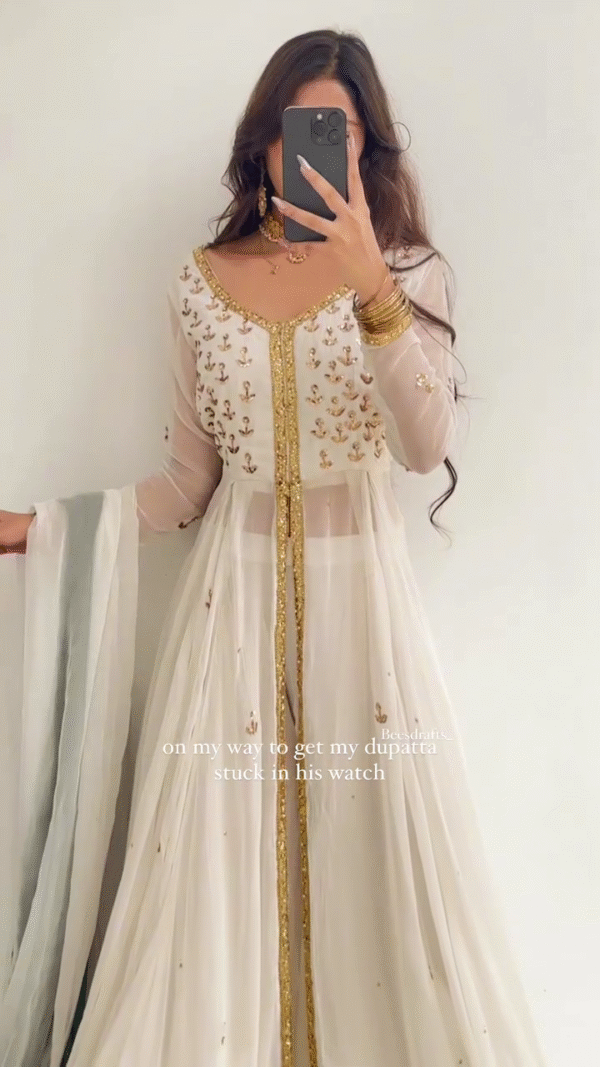 🌟 Royal Elegance Anarkali Set 🌿✨ | Perfect for Festive & Wedding Vibes - Image 5