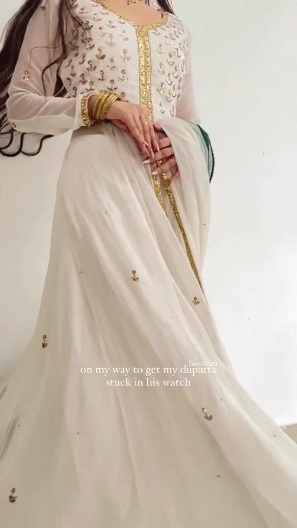 🌟 Royal Elegance Anarkali Set 🌿✨ | Perfect for Festive & Wedding Vibes - Image 6