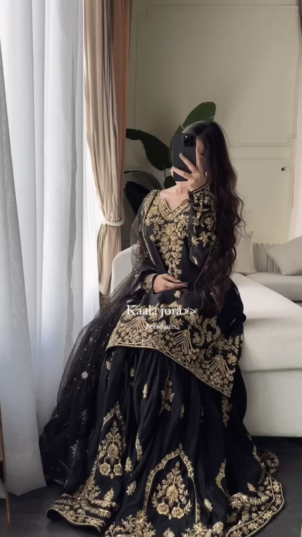 🖤✨ “Kaala Jora – Timeless Elegance” ✨👑 - Image 6