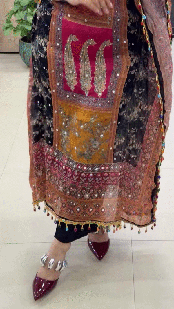 🌈✨ Boho Balochi Vibes – Mirror Magic Edition ✨🪞 - Image 3