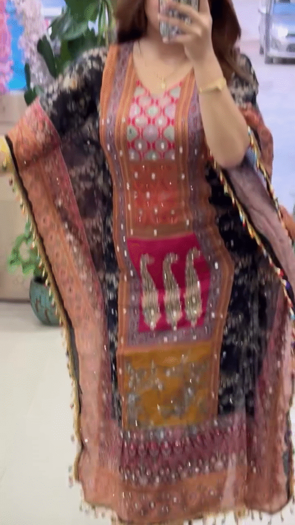 🌈✨ Boho Balochi Vibes – Mirror Magic Edition ✨🪞 - Image 4