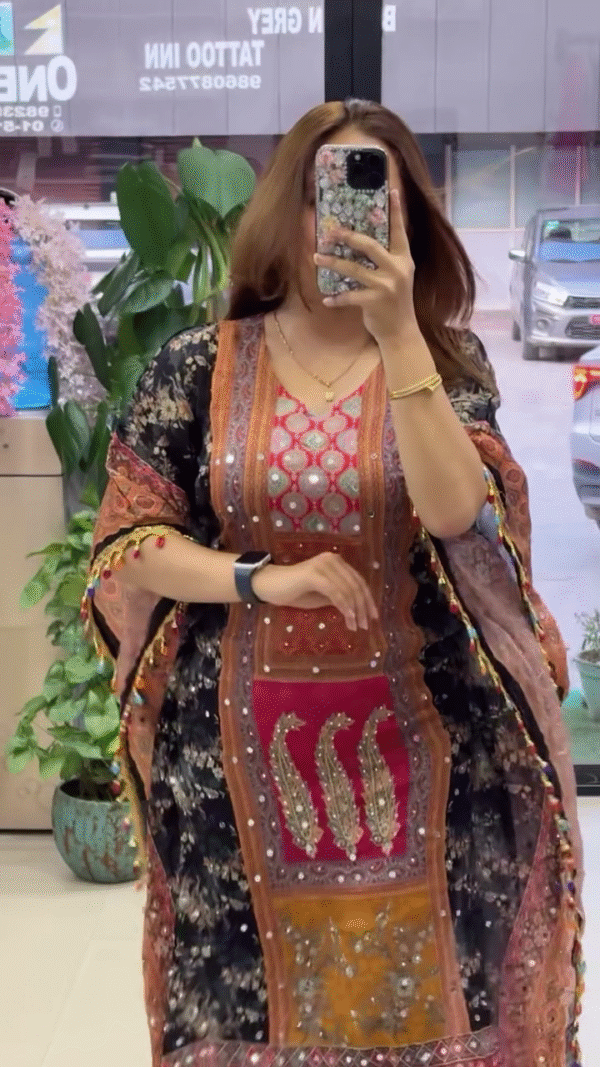 🌈✨ Boho Balochi Vibes – Mirror Magic Edition ✨🪞