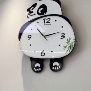 🐼 Adorable Panda Wall Clock That’s Too Cute to Ignore! ⏰✨